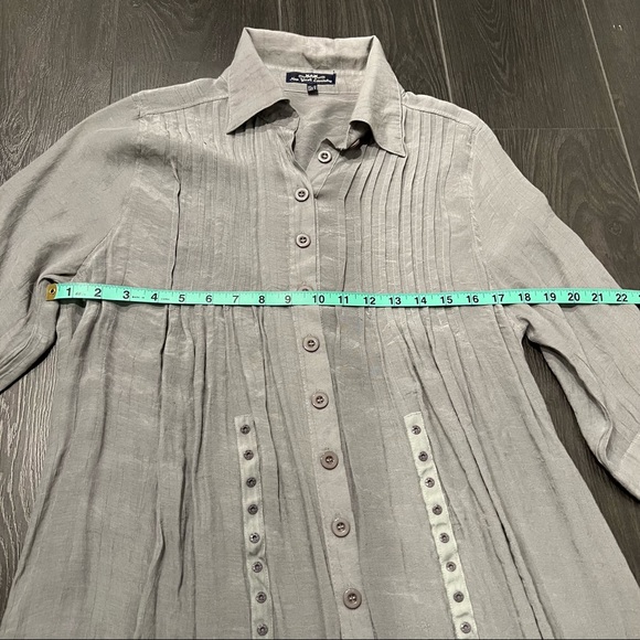New York Laundry - Long Grey Shirt - Picture 4 of 5